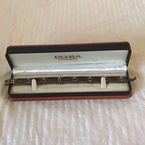 Men’s Chocolate stainless steel bracelet